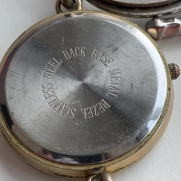 Quartz Chain Link, Toggle Closure Watch 8.5" - Picture 5 of 6